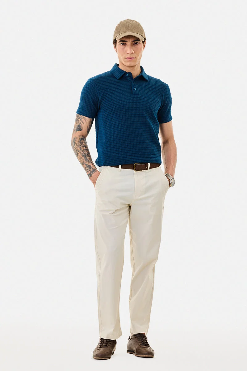 سنيتش Regular Fit Knitted Polo T-Shirt